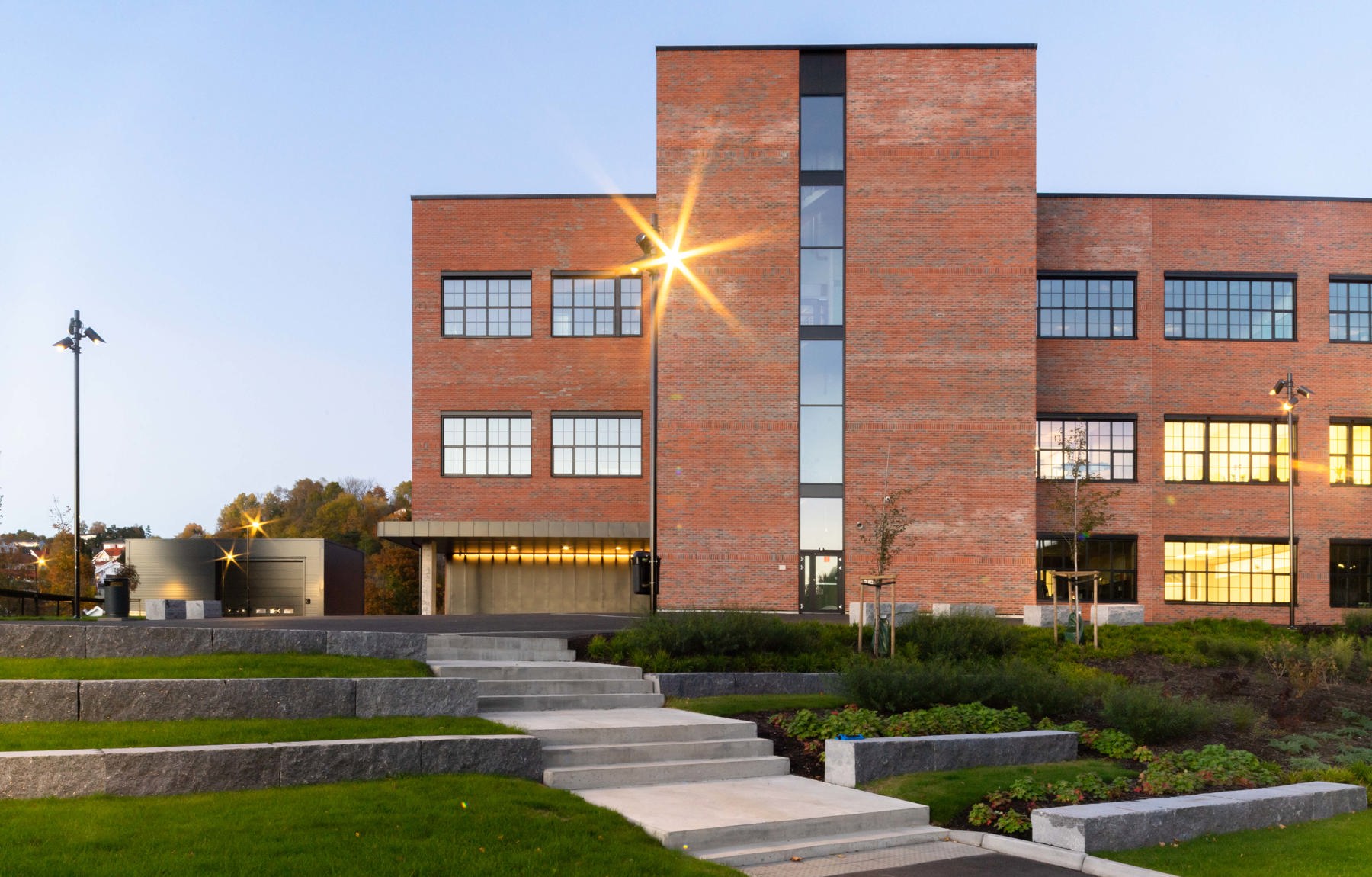 Halden VGS. Arkitekt: Plus arkitektur. Foto: Carlos Rollan