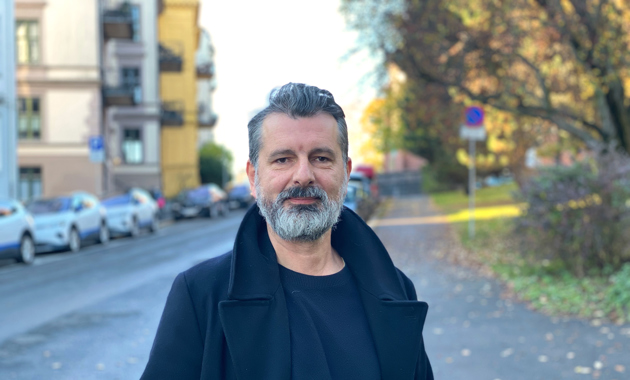 Adnan Harambasic, president i Norske arkitekters landsforbund Foto: NAL