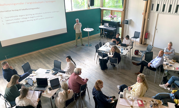 Bilde fra representantskapsmøte 2022