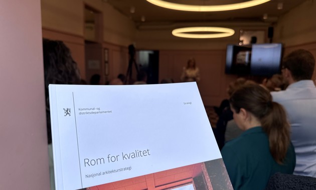 Rom for kvalitet - Nasjonal arkitekturstrategi Foto: NAL