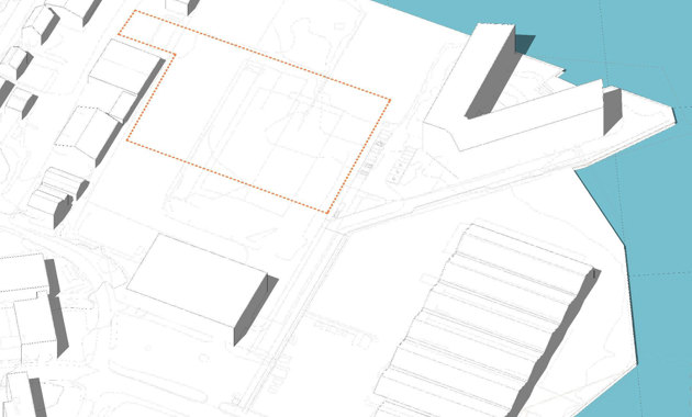 Illustrasjon fra mulighetsstudie,  Sør-Troms VGS
