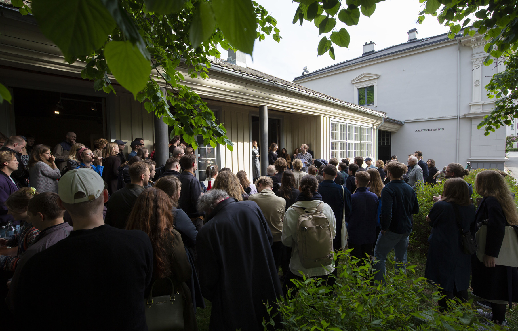 OAF-arrangement i Arkitektenes hus. Foto: Alex Asensi