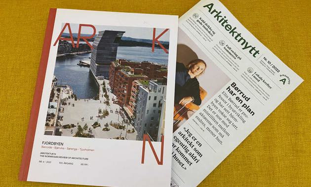 Arkitektnytt og Arkitektur N slår seg sammen og blir Arkitektur. 