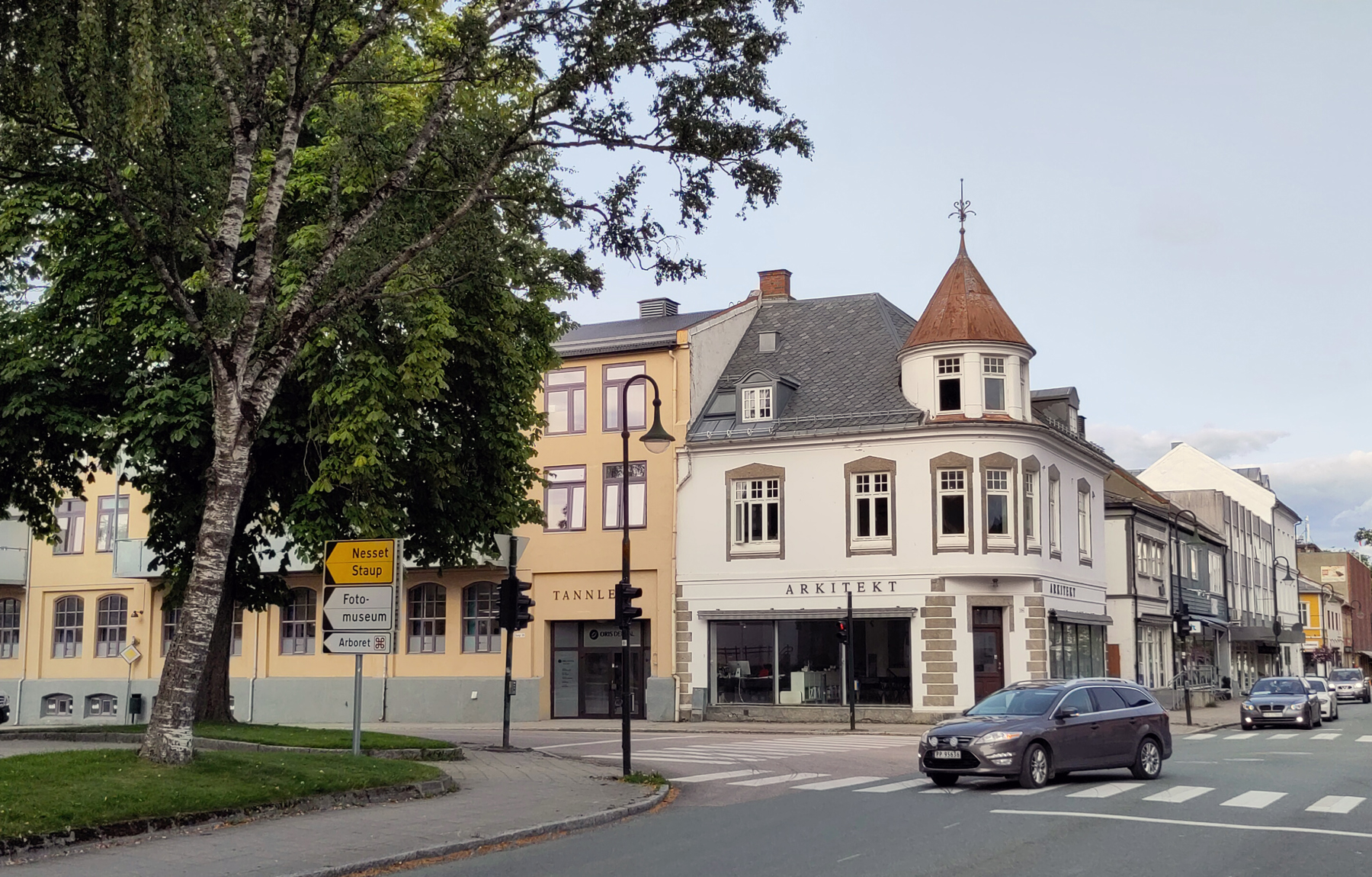 Kirkegata i Levanger. Foto: Bylivsenteret