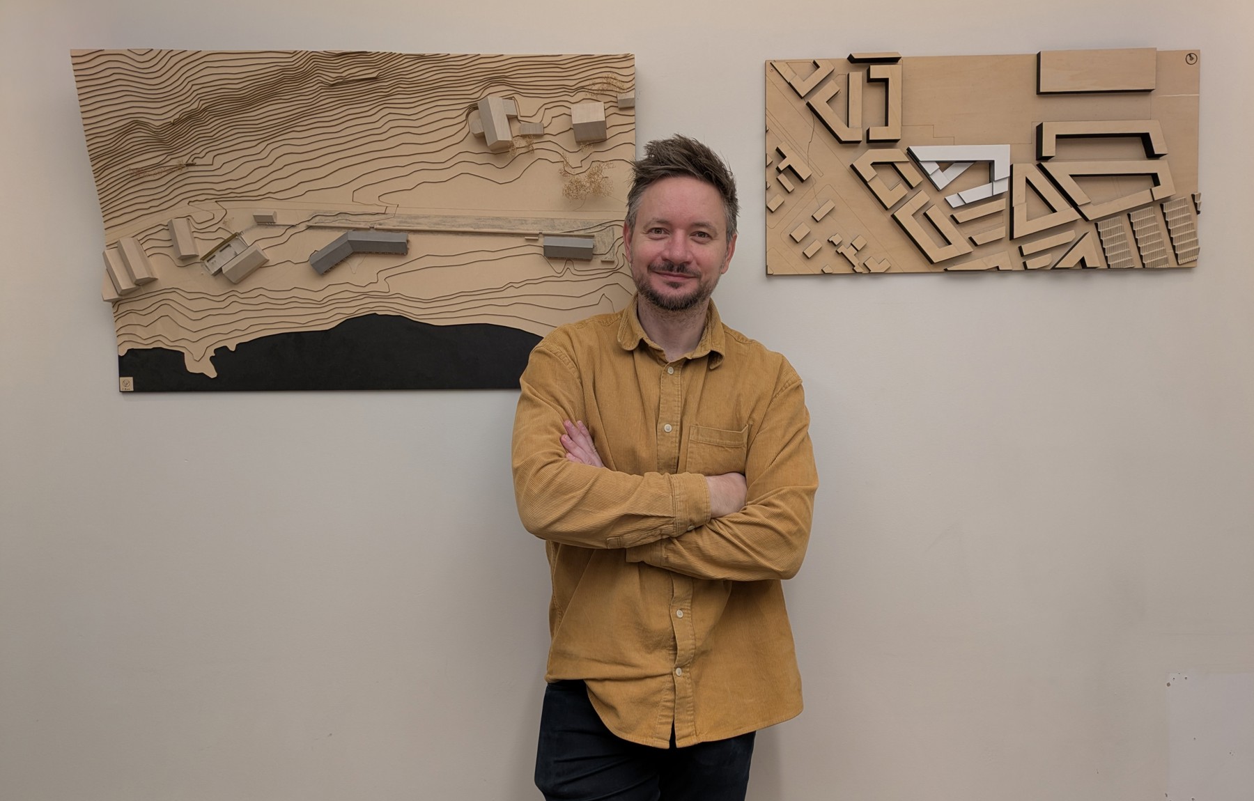 Thomas Nesheim, styreleder Vestfold arkitektforening Foto: Tyri Arkitekter
