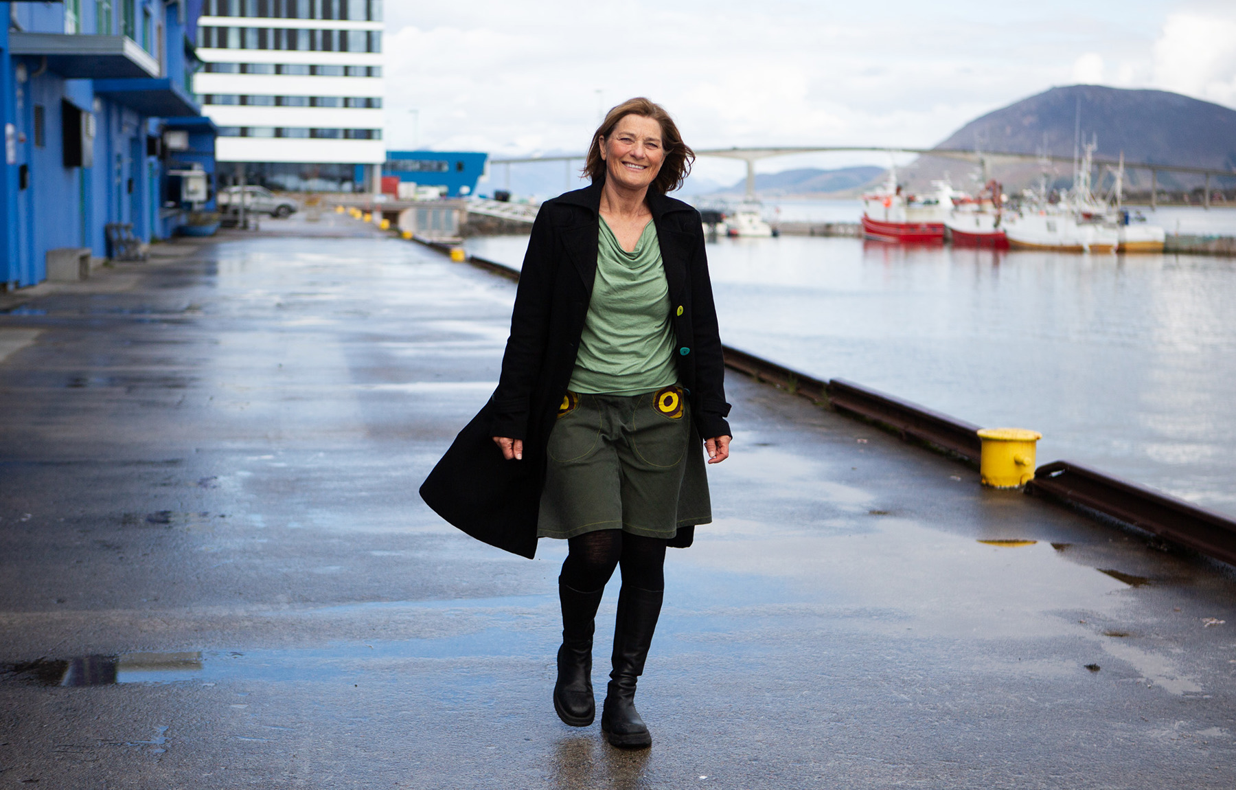 Kristine Røiri, styremedlem i Norske arkitekters landsforbund. Foto: Øyvind Aukrust