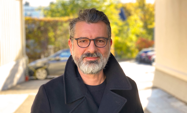 Adnan Harambasic, president i Norske arkitekters landsforbund Foto: NAL