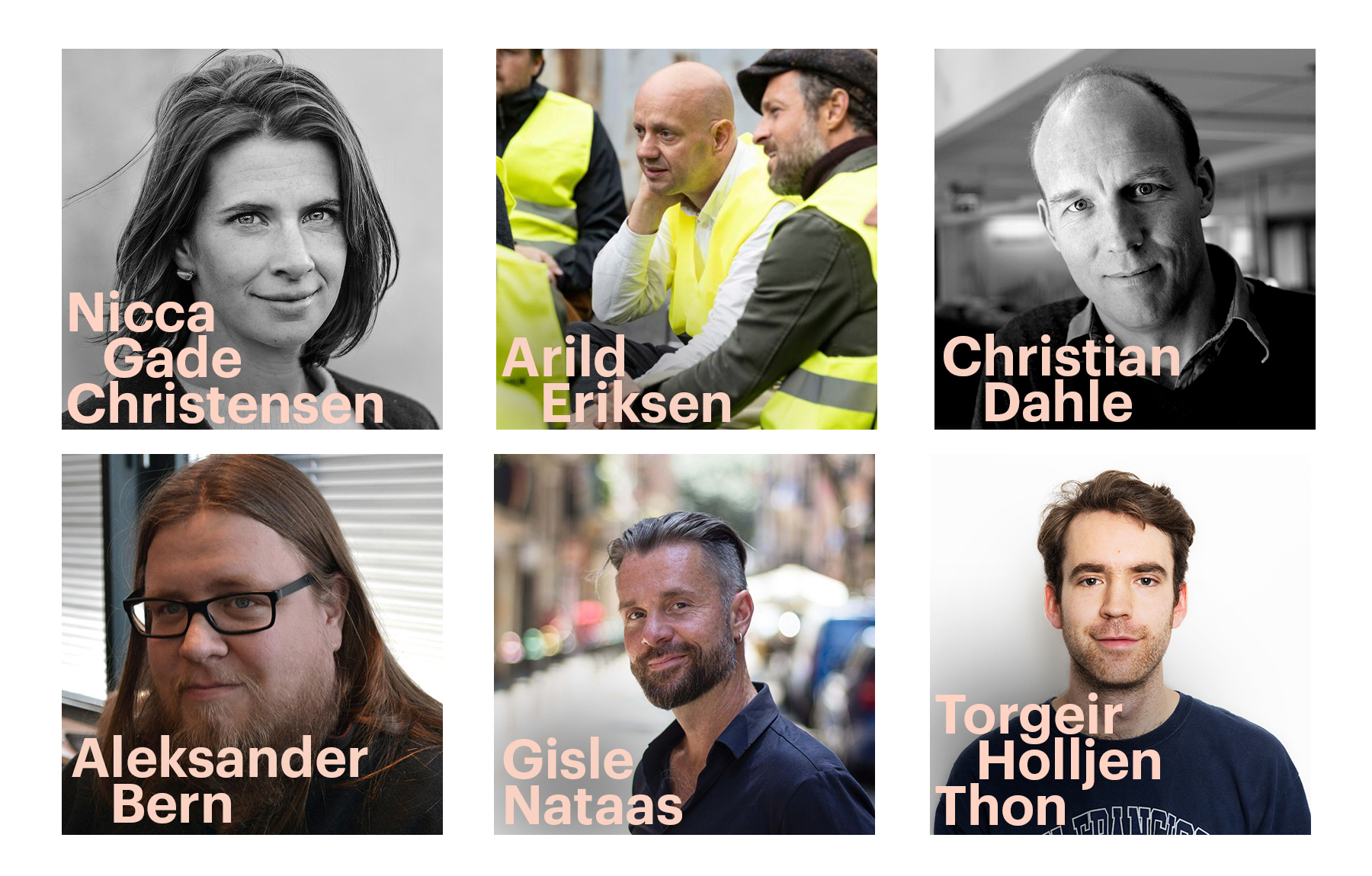 Bilde av debattdeltakerne