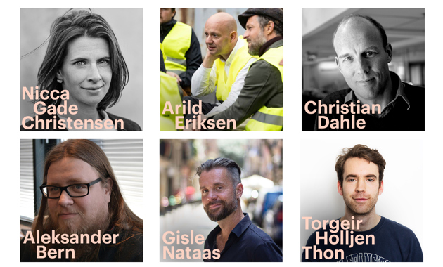 Bilde av debattdeltakerne