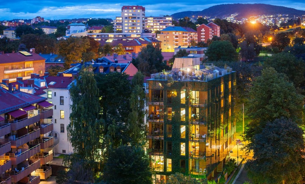 Houens fond-vinner i 2019: D36 – Green House i Oslo (Element arkitekter). Foto: Finn Ståle Felberg